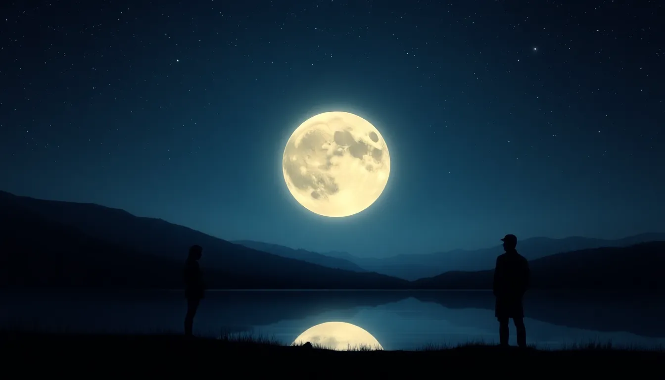 lunar landscape symbolizing introspection and emotional depth.